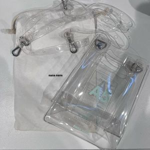 nana nana A5  pvc crossbody bag